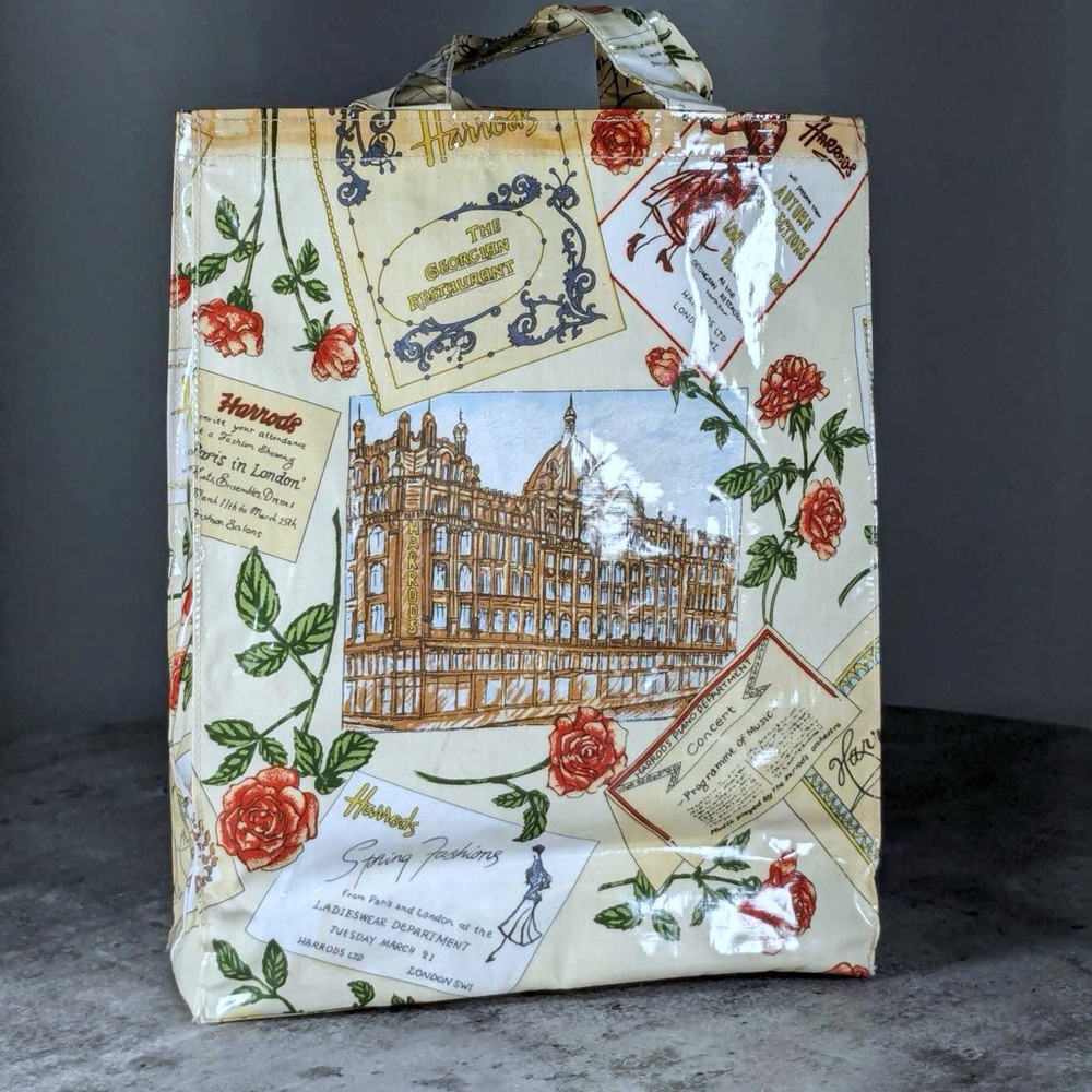Harrods London Bag - shopper tote medium